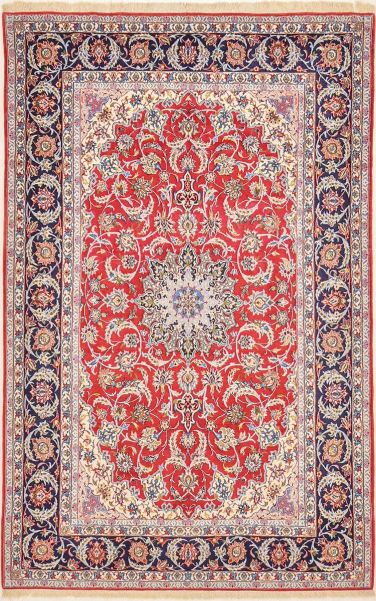 Persian Rug Isfahan 241x159 241x159, Persian Rug Knotted by hand