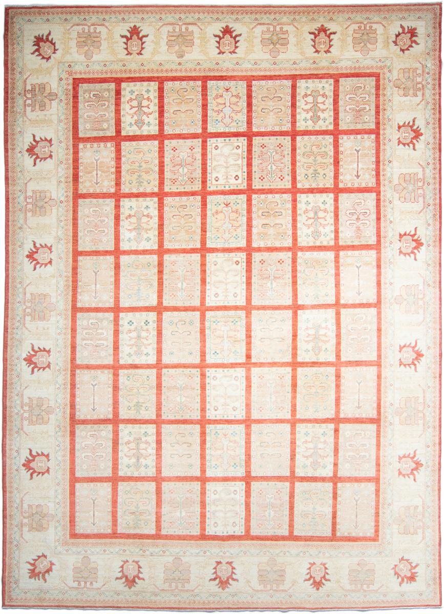 Pakistani rug Ziegler Farahan Arijana 12'3"x8'11" 12'3"x8'11", Persian Rug Knotted by hand