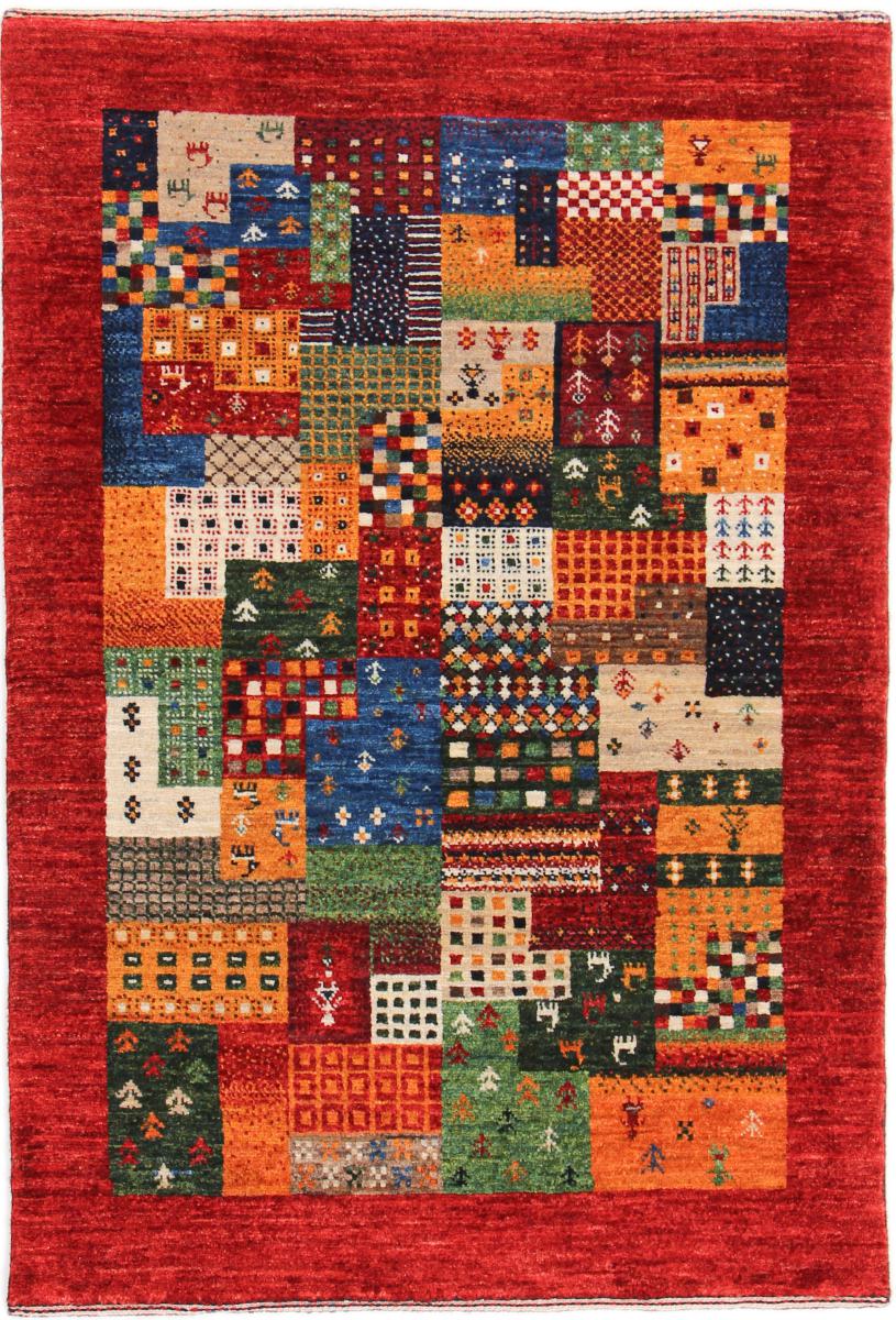  ペルシャ絨毯 ペルシャ ギャッベ ペルシャ ロリbaft Nowbaft 123x83 123x83,  ペルシャ絨毯 手織り