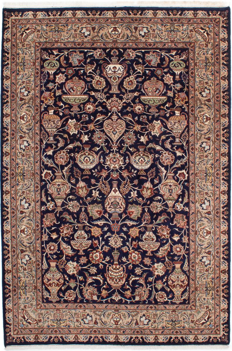  ペルシャ絨毯 Kaschmar 9'5"x6'8" 9'5"x6'8",  ペルシャ絨毯 手織り