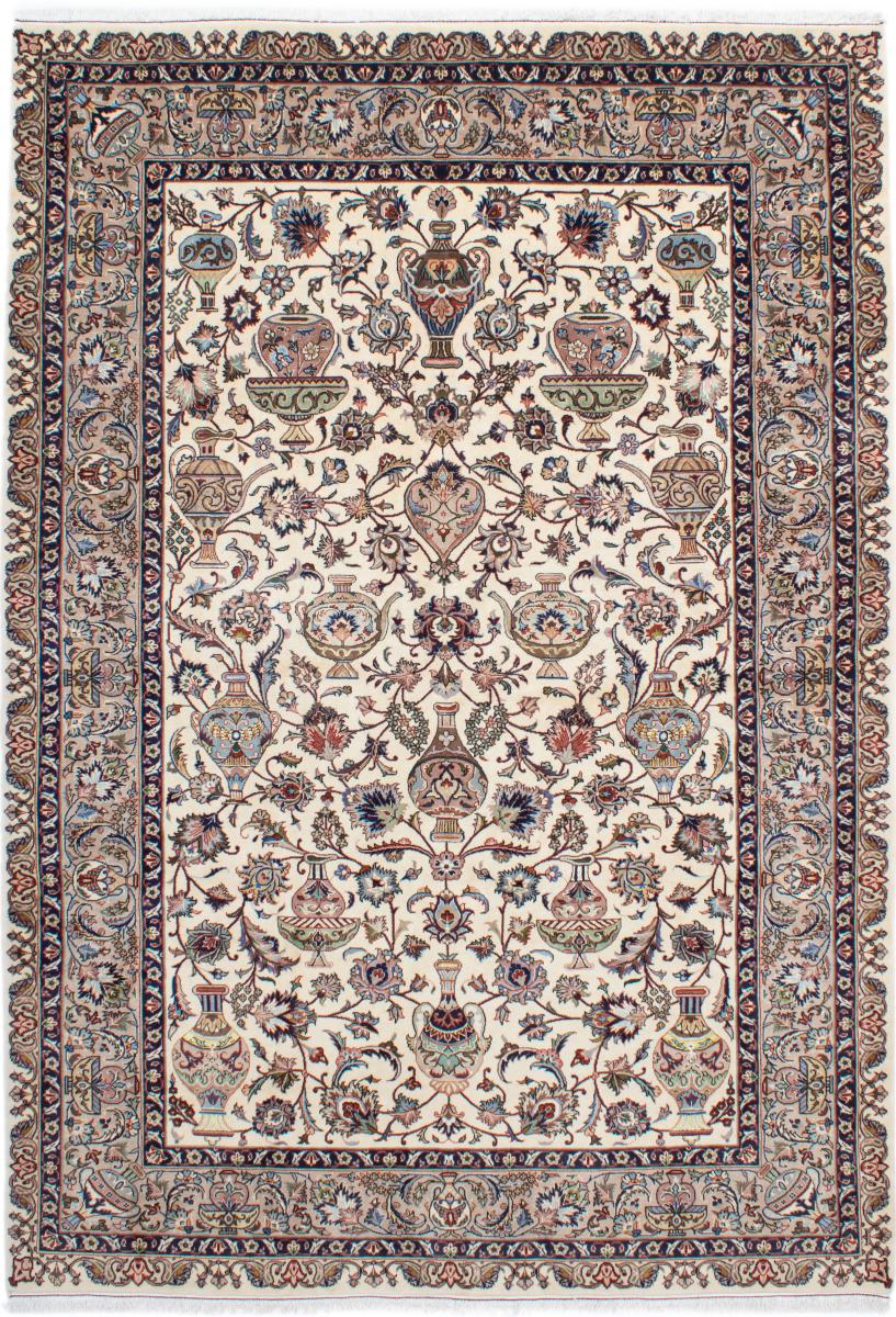 Persian Rug Kaschmar 9'7"x6'7" 9'7"x6'7", Persian Rug Knotted by hand