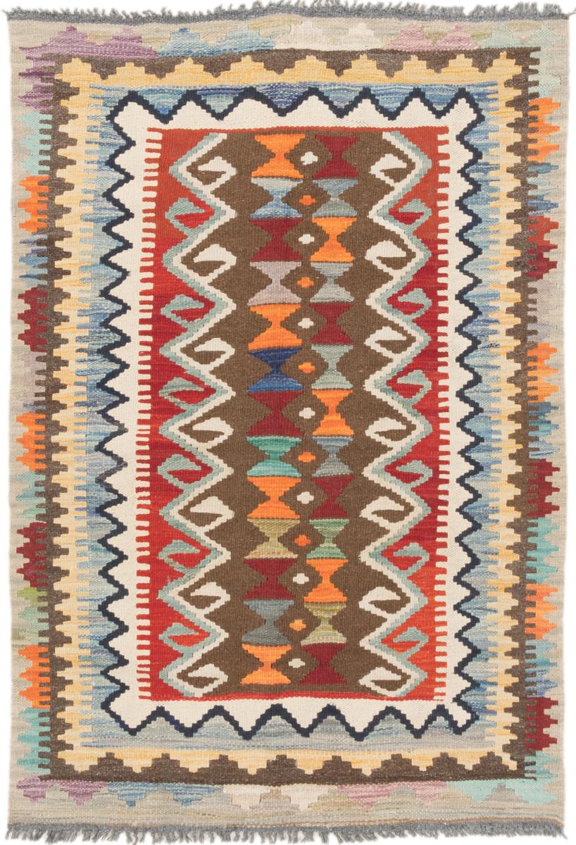 Tapete afegão Kilim Afegão 130x85 130x85, Tapete persa Tecido à mão