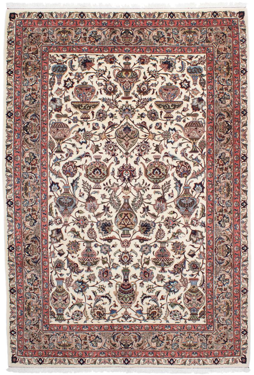 Persian Rug Kaschmar 9'8"x6'8" 9'8"x6'8", Persian Rug Knotted by hand