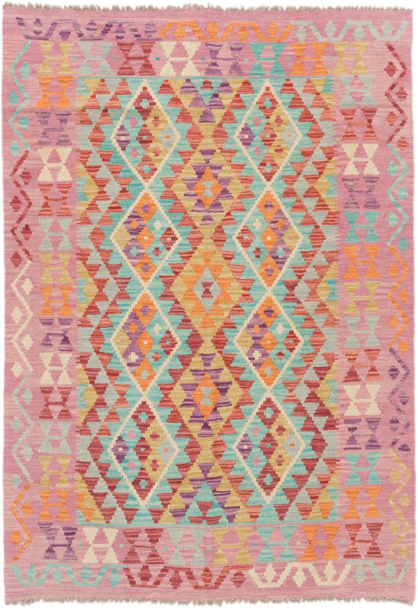 Tapis afghan Kilim Afghan 176x123 176x123, Tapis persan Tissé à la main