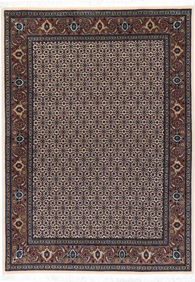 Persialainen matto Tabriz Mahi 50Raj 4'10"x3'5" 4'10"x3'5", Persialainen matto Solmittu käsin