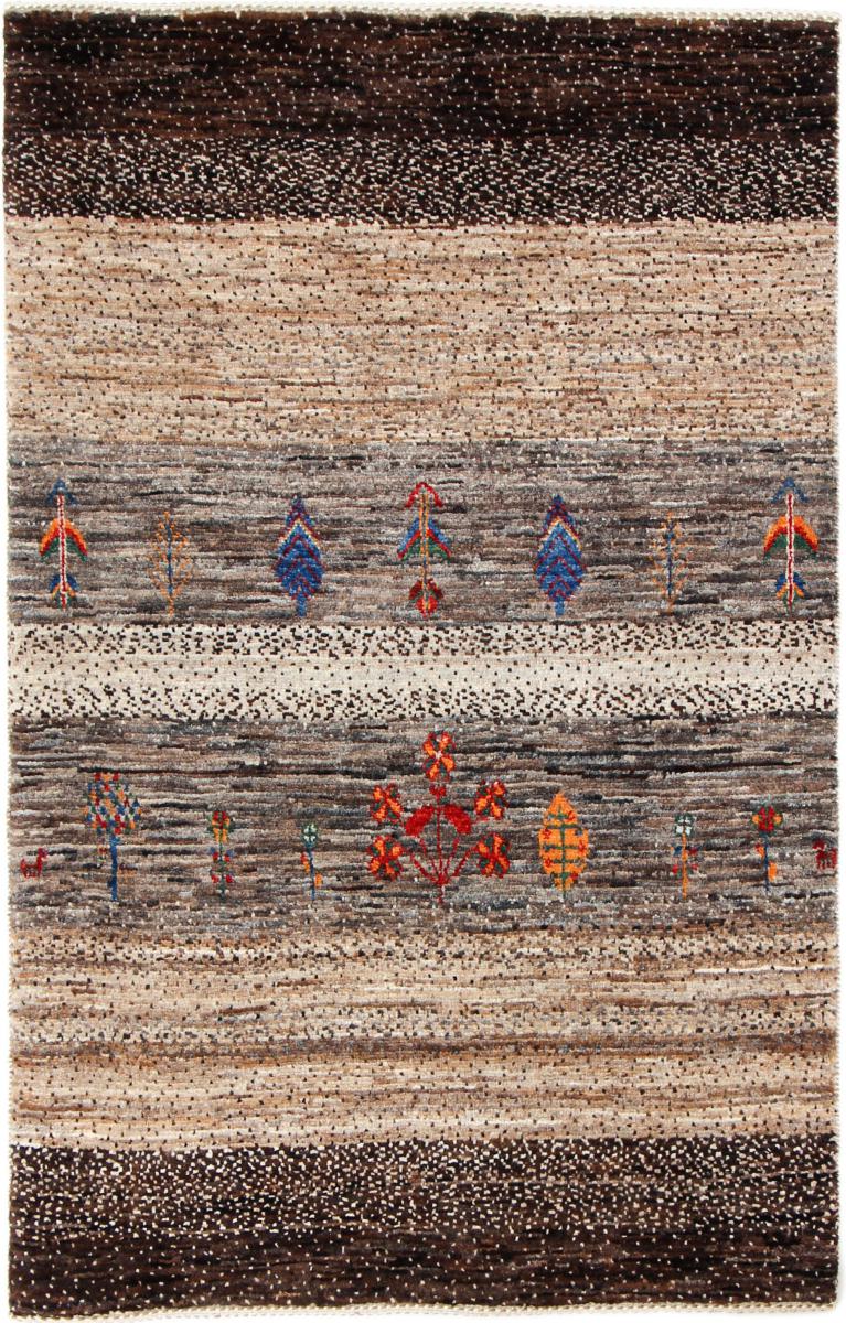 Persian Rug Persian Gabbeh Loribaft Nowbaft 120x78 120x78, Persian Rug Knotted by hand