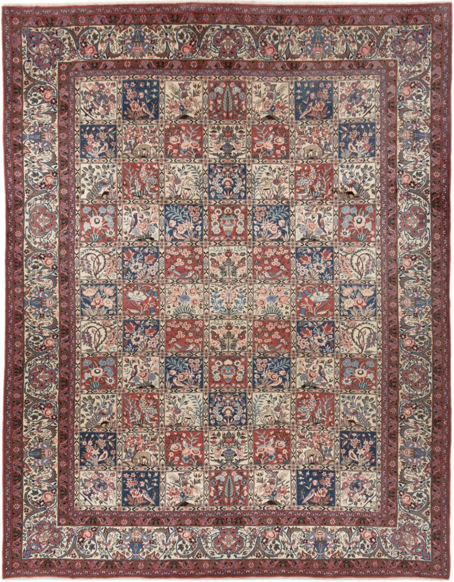 Persian Rug Bakhtiari 394x310 394x310, Persian Rug Knotted by hand