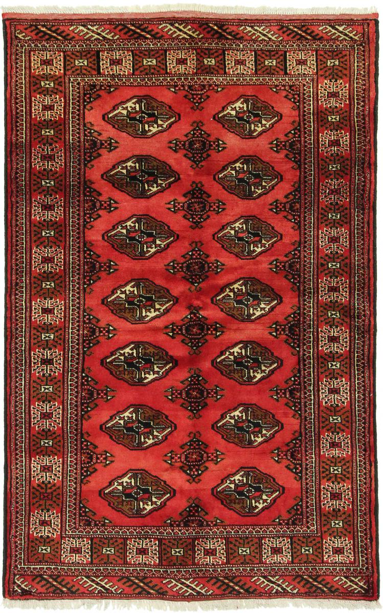 Perzisch tapijt Turkaman 5'11"x3'8" 5'11"x3'8", Perzisch tapijt Handgeknoopte