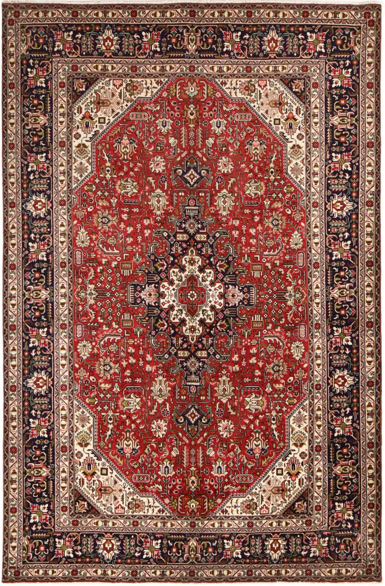 Tapis persan Tabriz 302x197 302x197, Tapis persan Noué à la main