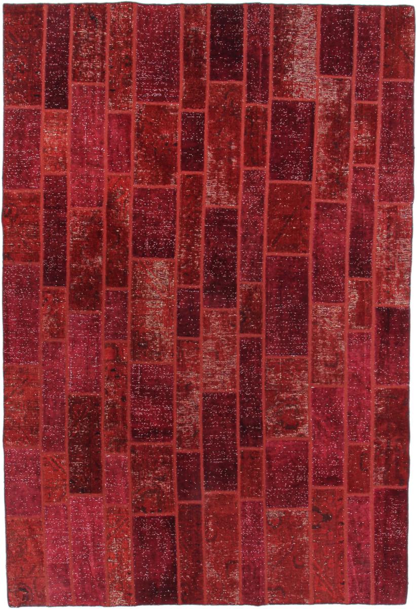 Perzisch tapijt Patchwork 297x205 297x205, Perzisch tapijt Handgeknoopte