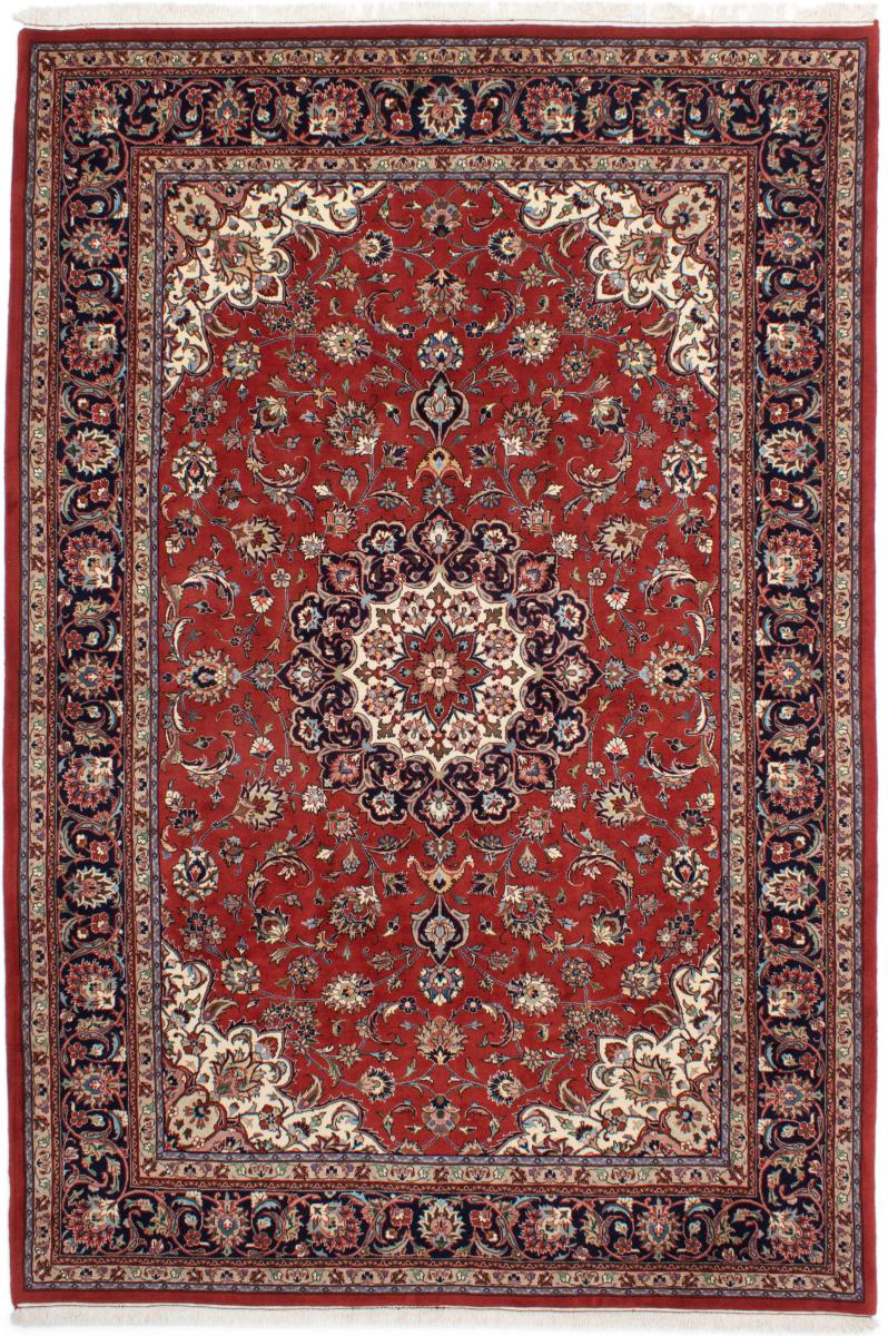 Tapis persan Kashan 297x199 297x199, Tapis persan Noué à la main