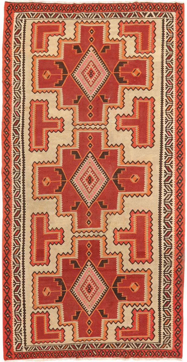 Persisk matta Kilim Fars Azerbajdzjan Antik 320x165 320x165, Persisk matta handvävd 