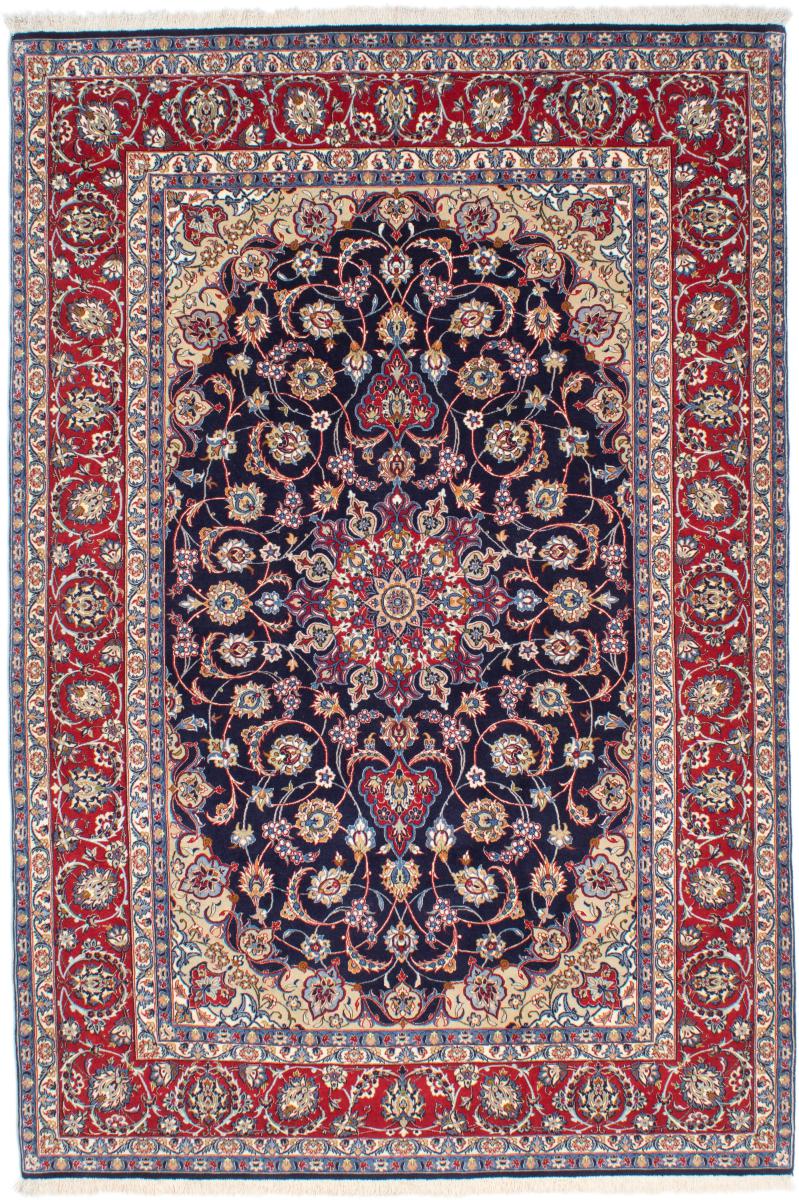 Persian Rug Isfahan Silk Warp 232x161 232x161, Persian Rug Knotted by hand