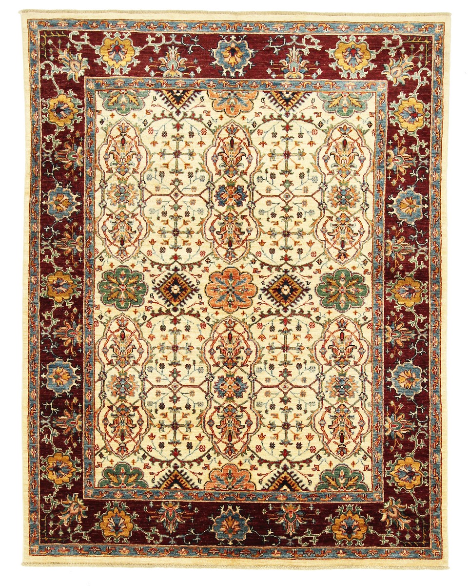 Pakistanischer Teppich Arijana Klassik 192x149 192x149, Perserteppich Handgeknüpft