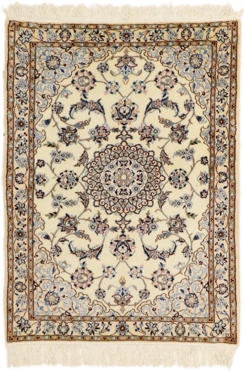 Persian Rug Nain 6La 3'5"x2'6" 3'5"x2'6", Persian Rug Knotted by hand