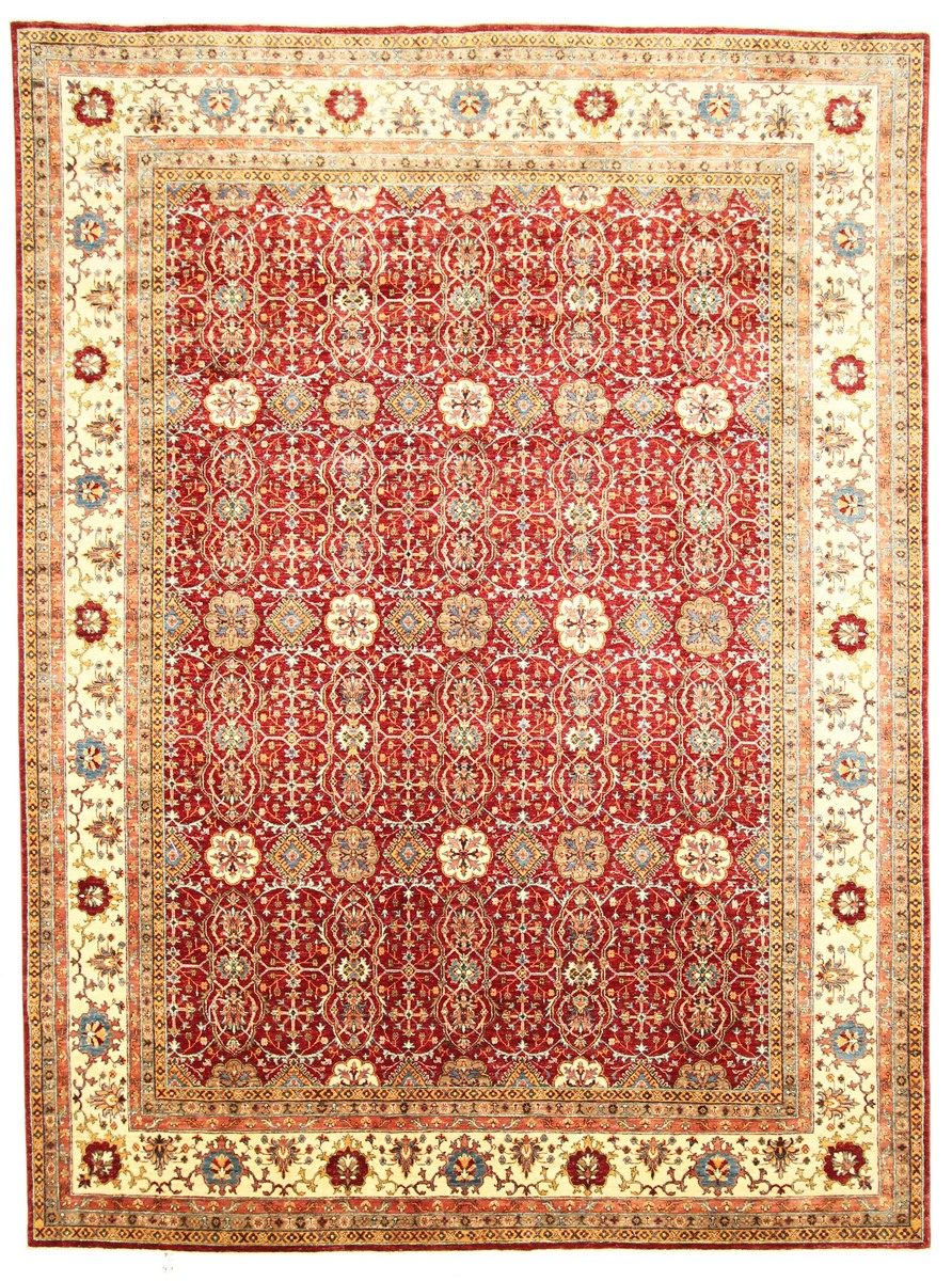 パキスタンのカーペット Arijana Klassik 402x300 402x300,  ペルシャ絨毯 手織り