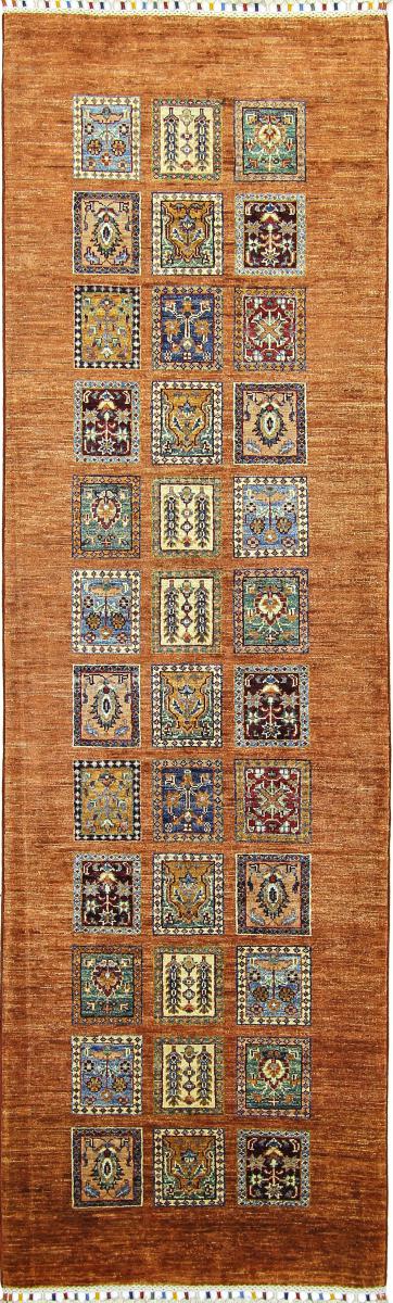 Afghanska mattan Arijana Bakhtiarii 266x79 266x79, Persisk matta Knuten för hand