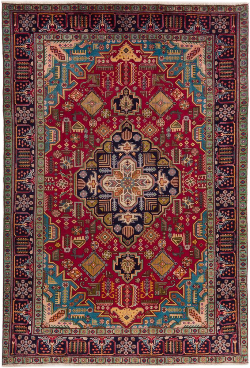 Tappeto persiano Tabriz 9'11"x6'11" 9'11"x6'11", Tappeto persiano Annodato a mano