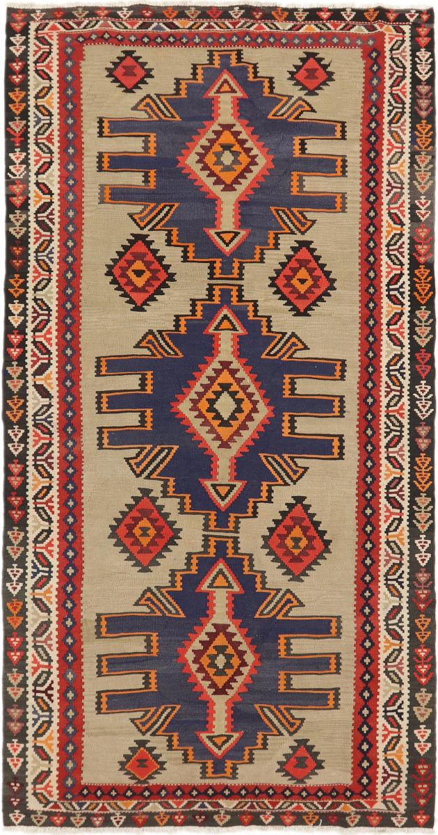 Persisk matta Kilim Fars Azerbajdzjan Antik 298x153 298x153, Persisk matta handvävd 