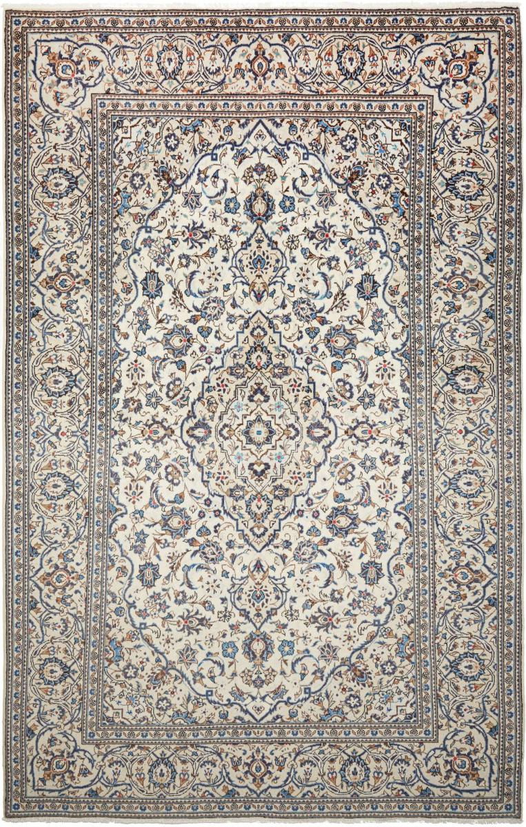 Tapis persan Kashan 303x194 303x194, Tapis persan Noué à la main