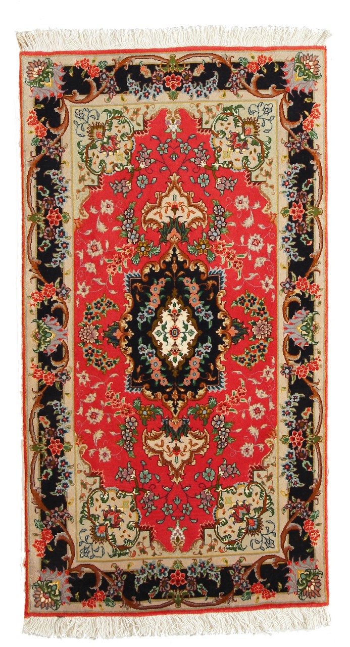 Perzsa szőnyeg Tabriz 50Raj 123x65 123x65, Perzsa szőnyeg Kézzel csomózva