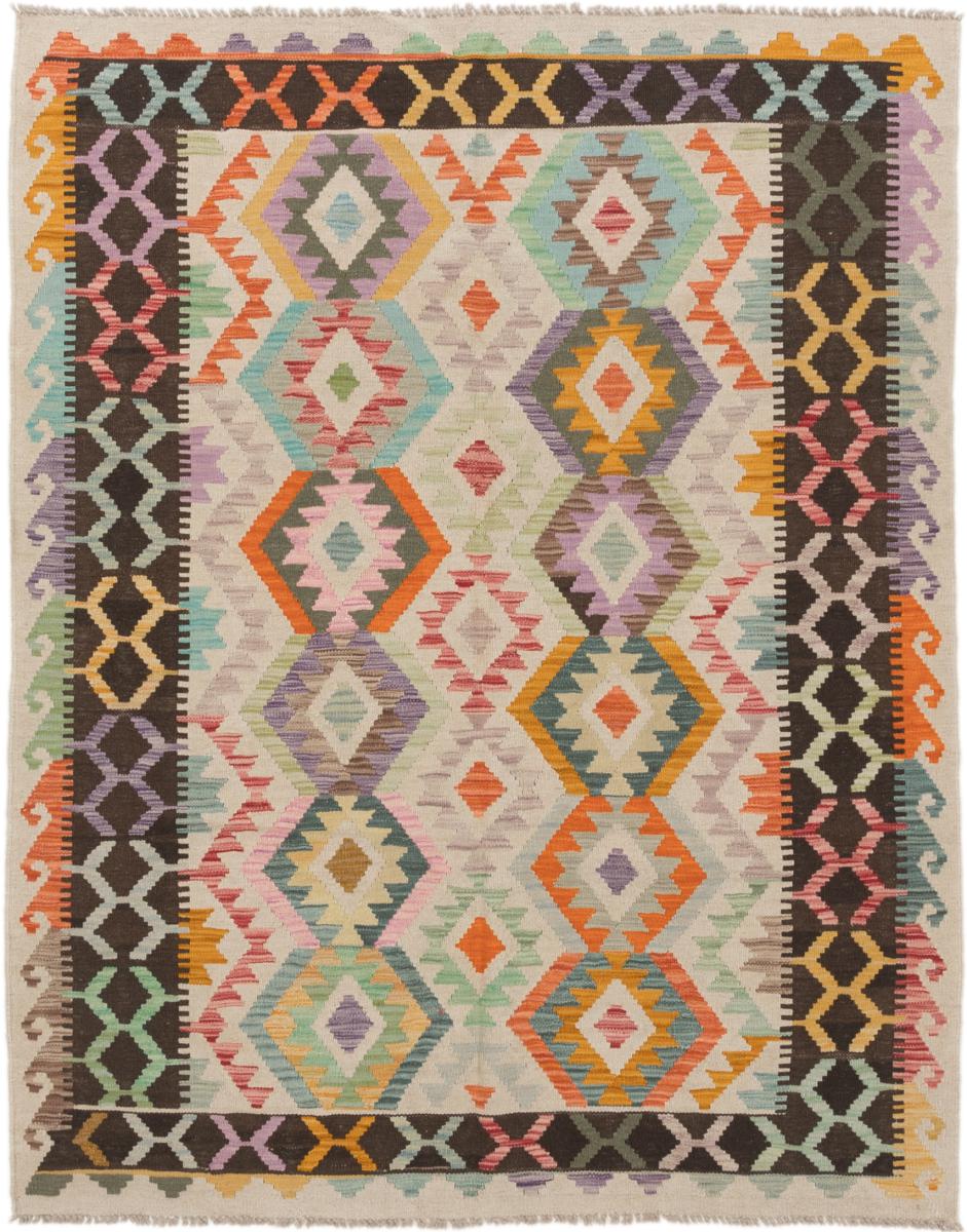 Afghaans tapijt Kilim Afghan 193x152 193x152, Perzisch tapijt Handgeweven