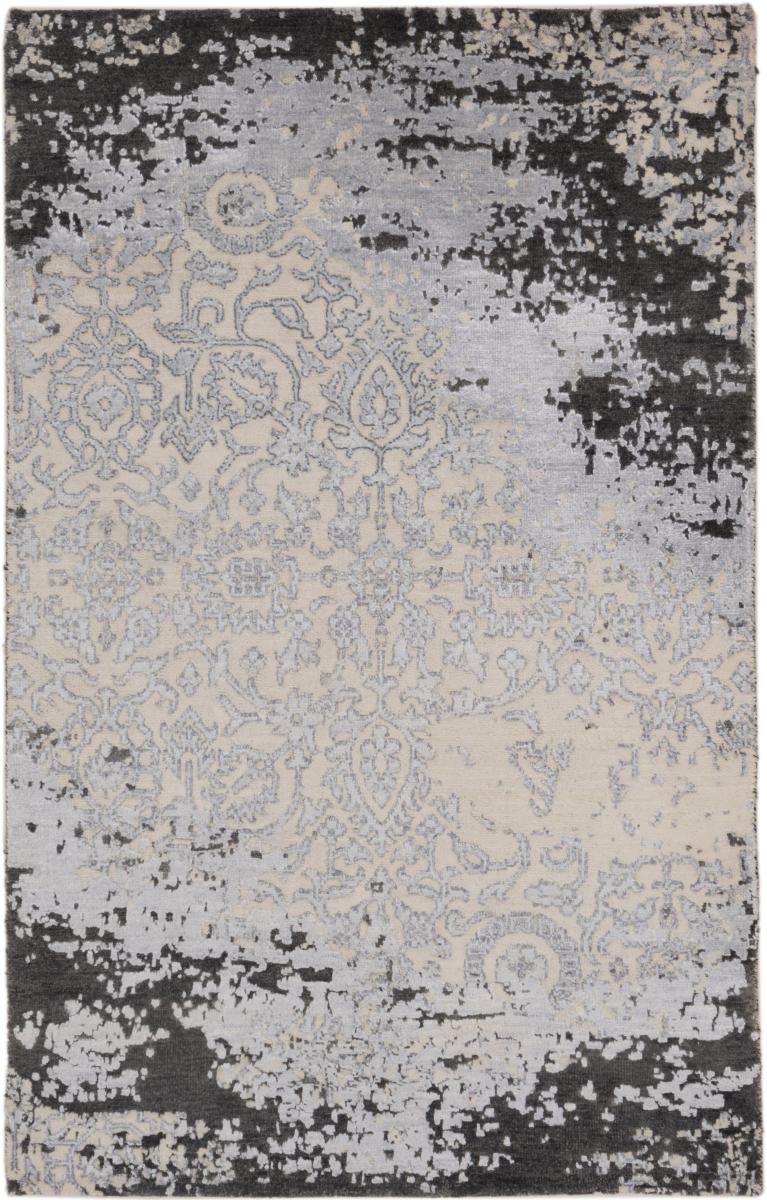 Indiaas tapijt Sadraa 155x96 155x96, Perzisch tapijt Handgeknoopte