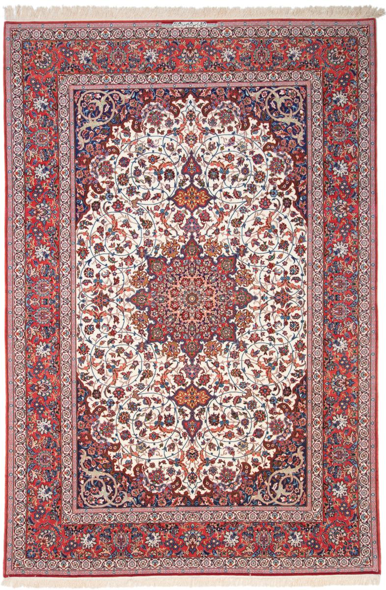 Perserteppich Isfahan Seidenkette 309x207 309x207, Perserteppich Handgeknüpft
