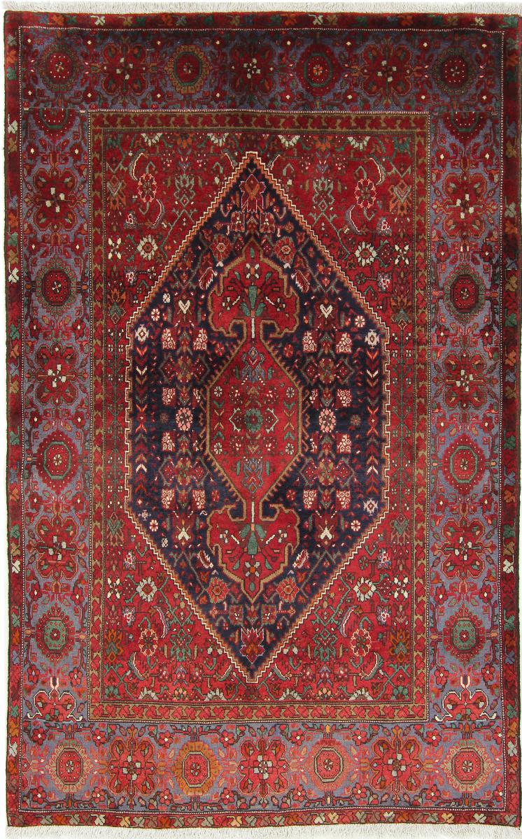 Persian Rug Bidjar 7'1"x4'5" 7'1"x4'5", Persian Rug Knotted by hand