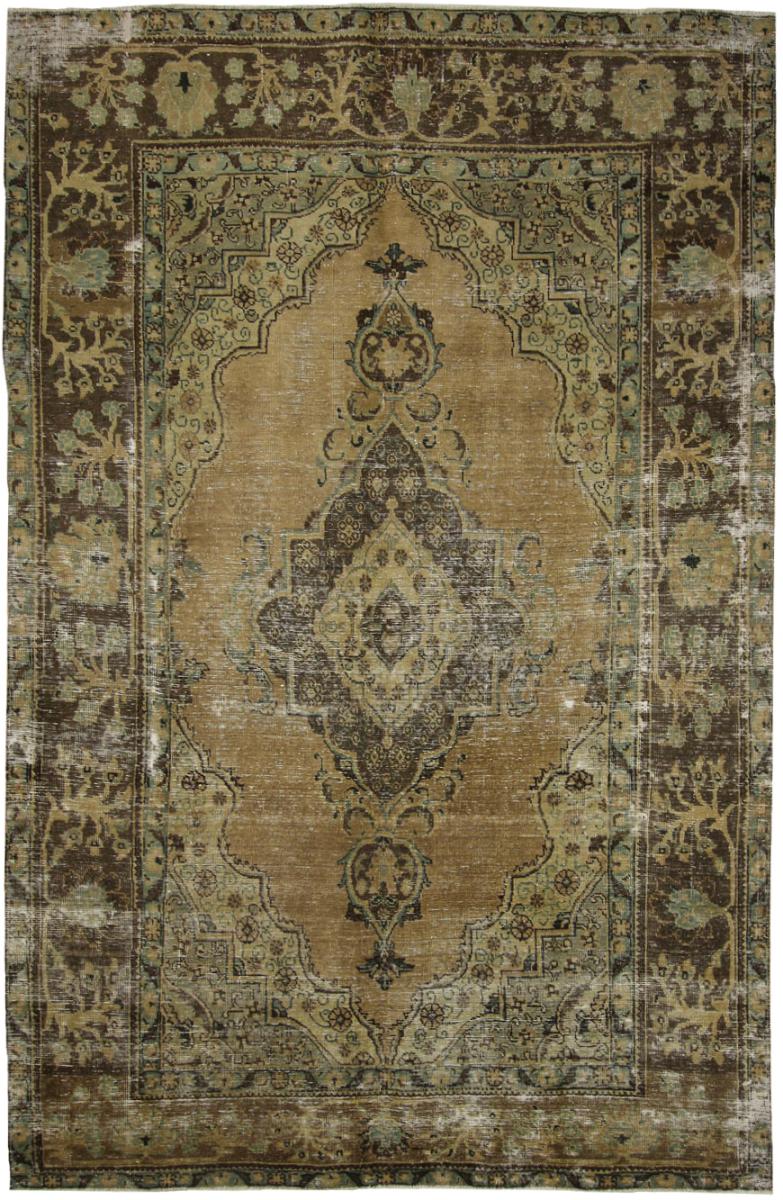 Persian Rug Vintage 306x194 306x194, Persian Rug Knotted by hand