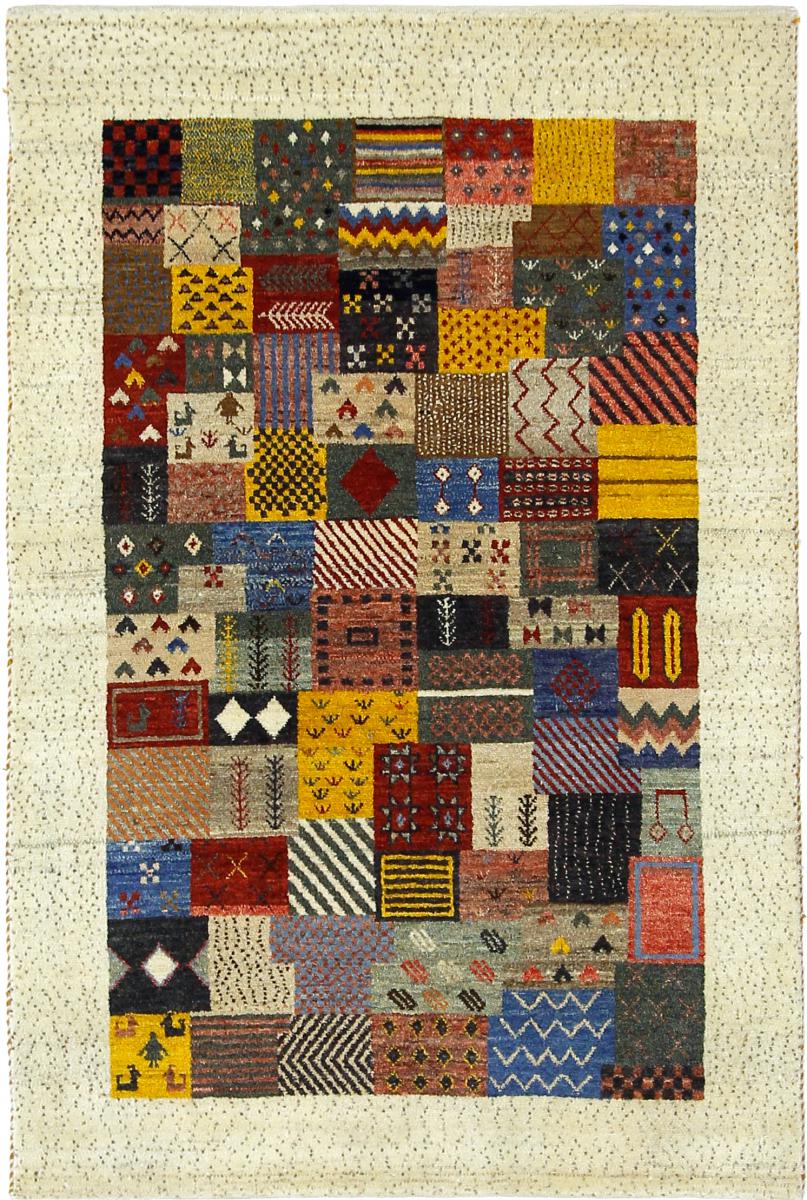 Perzisch tapijt Perzisch Gabbeh Loribaft 5'1"x3'4" 5'1"x3'4", Perzisch tapijt Handgeknoopte