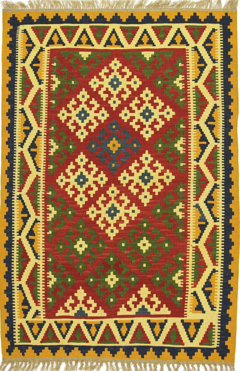 Alfombra persa Kilim Fars 155x103 155x103, Alfombra persa Tejido a mano