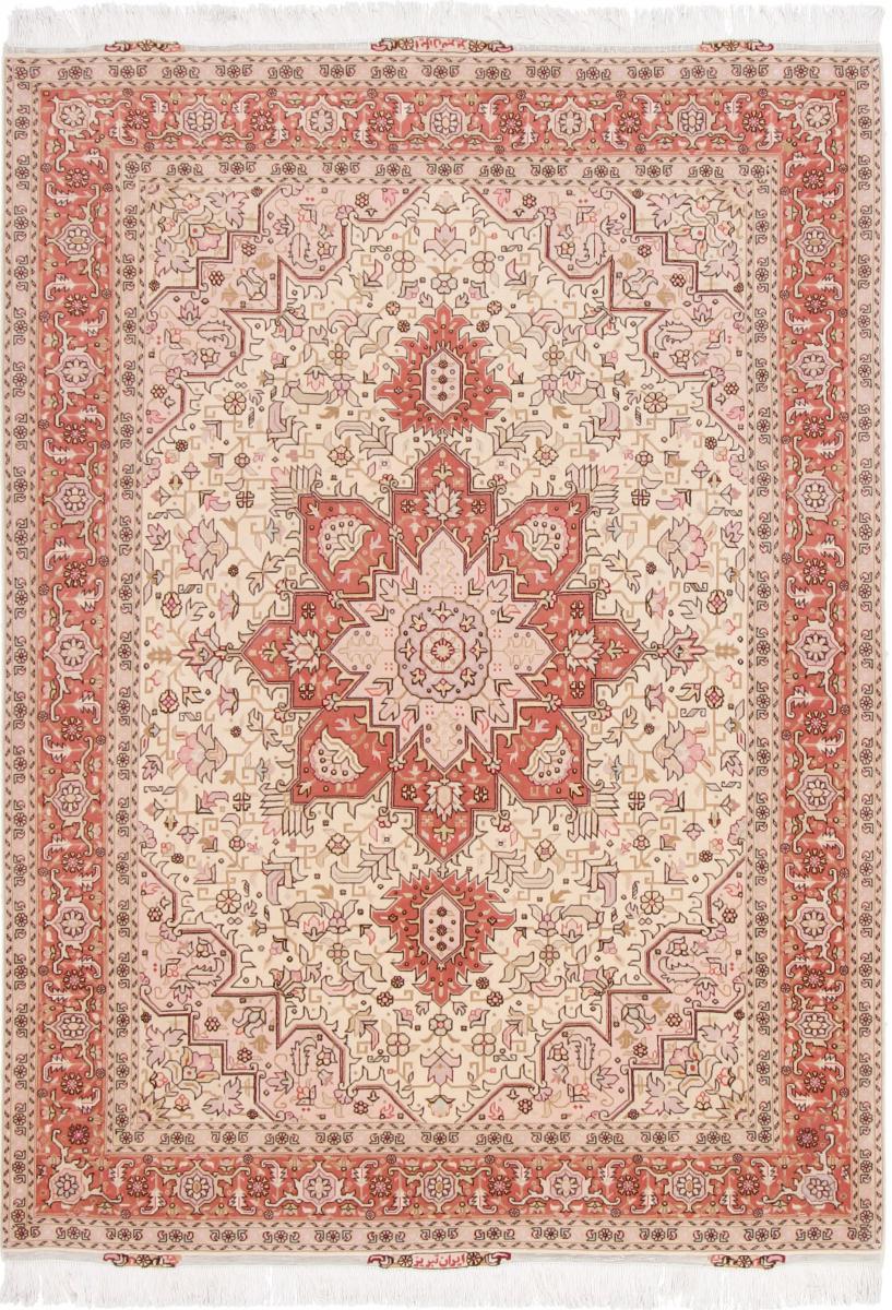 Persian Rug Tabriz 50Raj 207x154 207x154, Persian Rug Knotted by hand