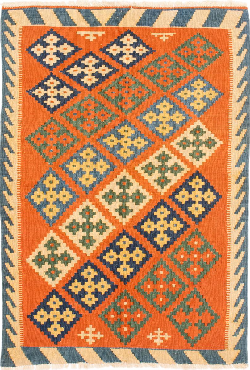 Persisk matta Kilim Fars 150x103 150x103, Persisk matta handvävd 