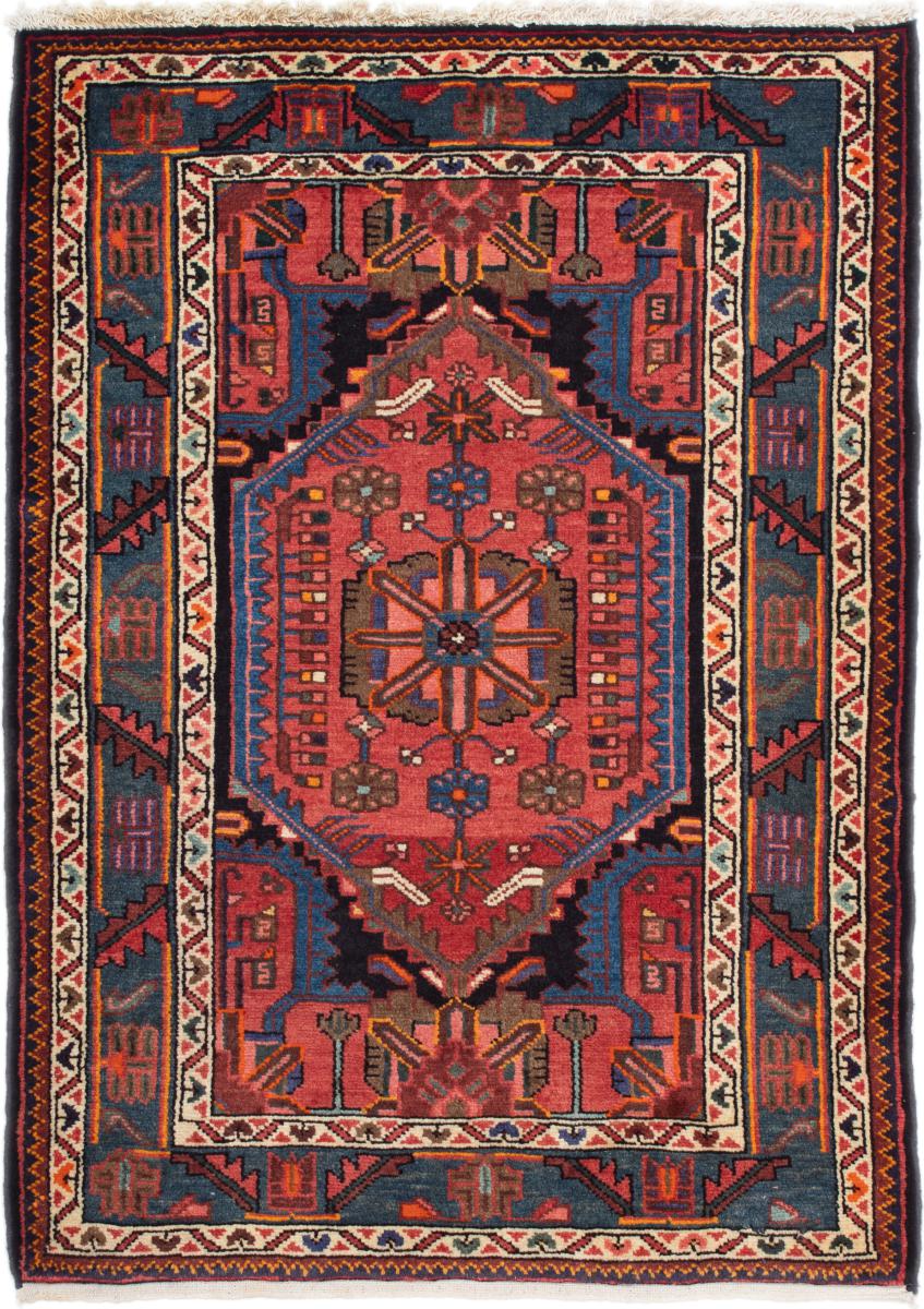 Tapis persan Tuyserkan 117x82 117x82, Tapis persan Noué à la main