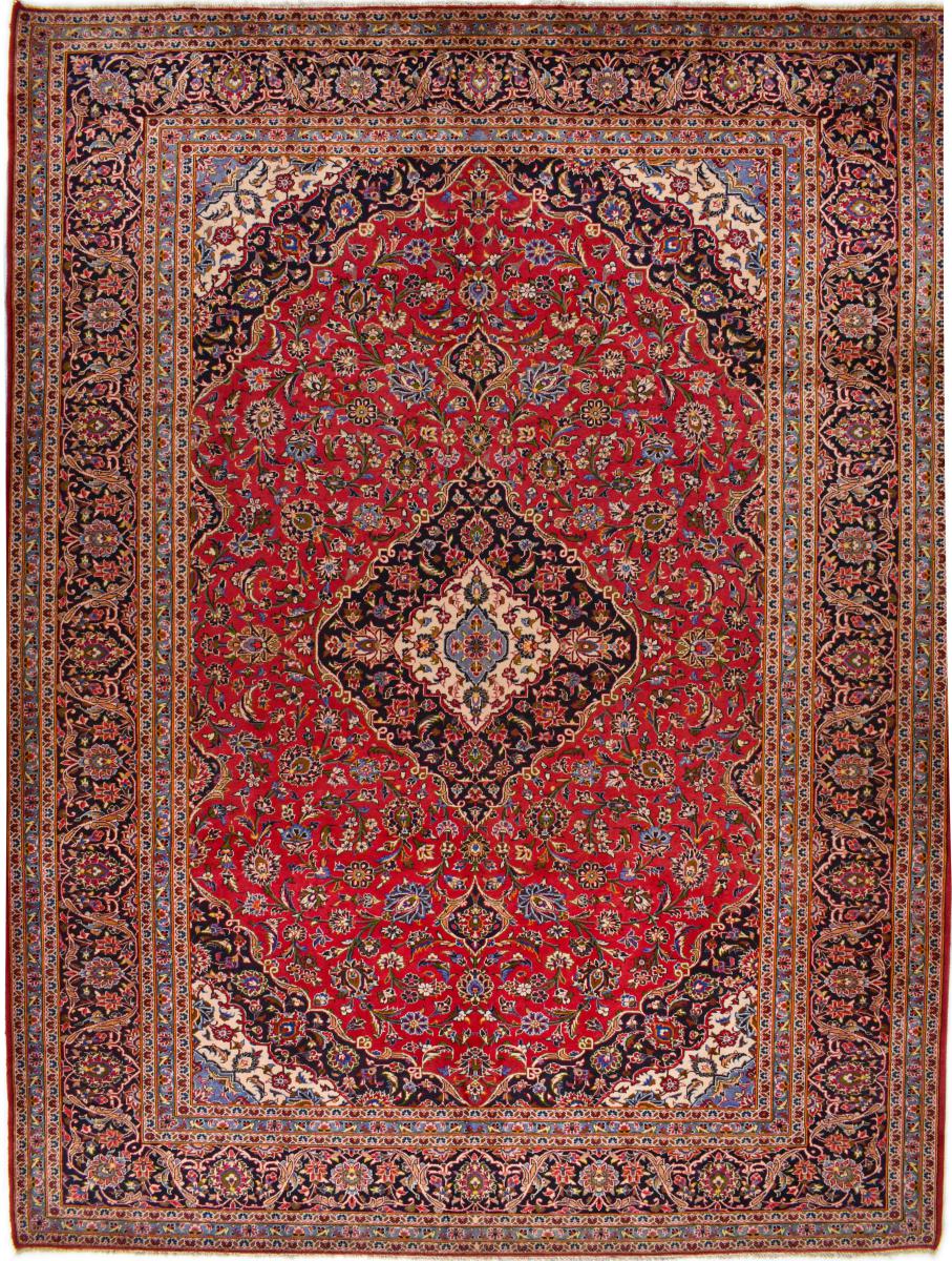 Persisk matta Keshan 406x306 406x306, Persisk matta Knuten för hand