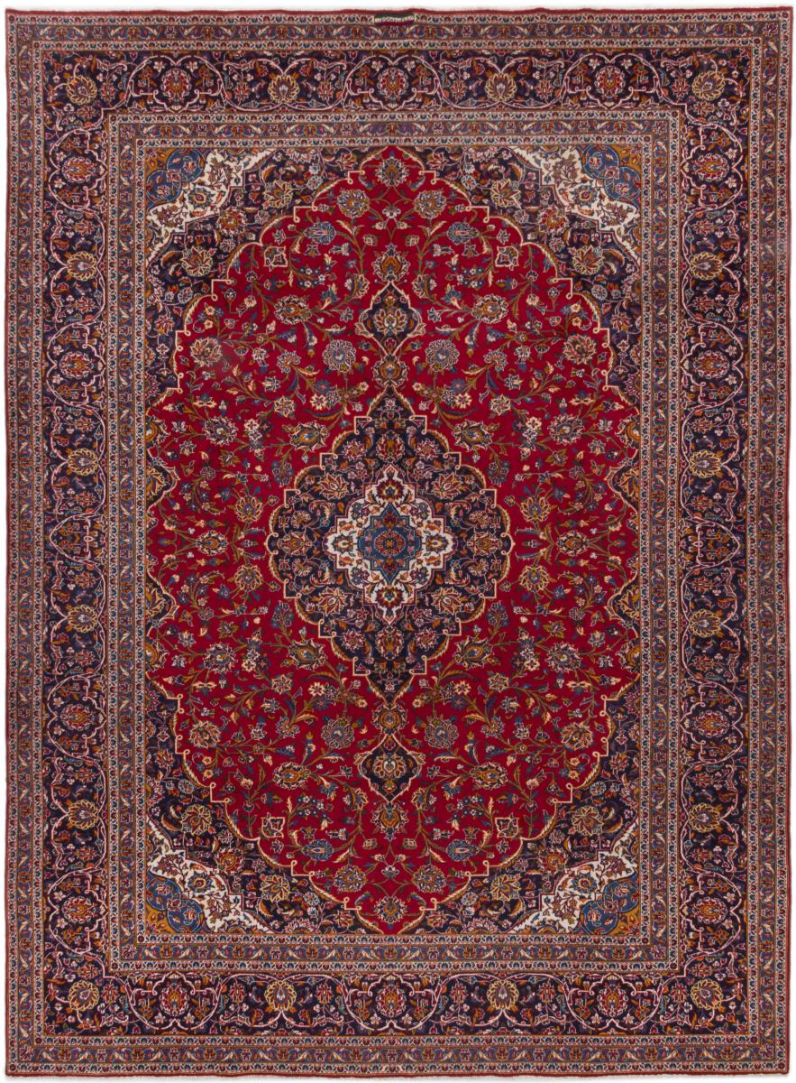 Perzsa szőnyeg Kashan 13'1"x9'10" 13'1"x9'10", Perzsa szőnyeg Kézzel csomózva