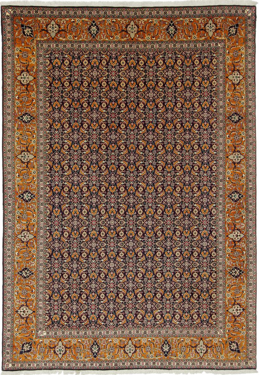 Persian Rug Tabriz 9'5"x6'7" 9'5"x6'7", Persian Rug Knotted by hand