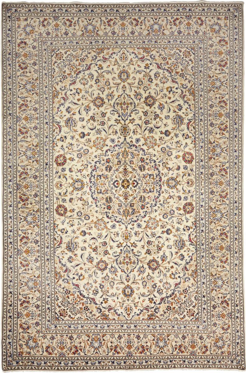 Persian Rug Keshan 10'2"x6'9" 10'2"x6'9", Persian Rug Knotted by hand