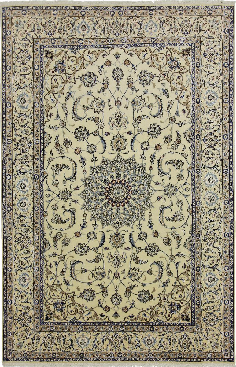 Persian Rug Nain 9La 10'0"x6'7" 10'0"x6'7", Persian Rug Knotted by hand