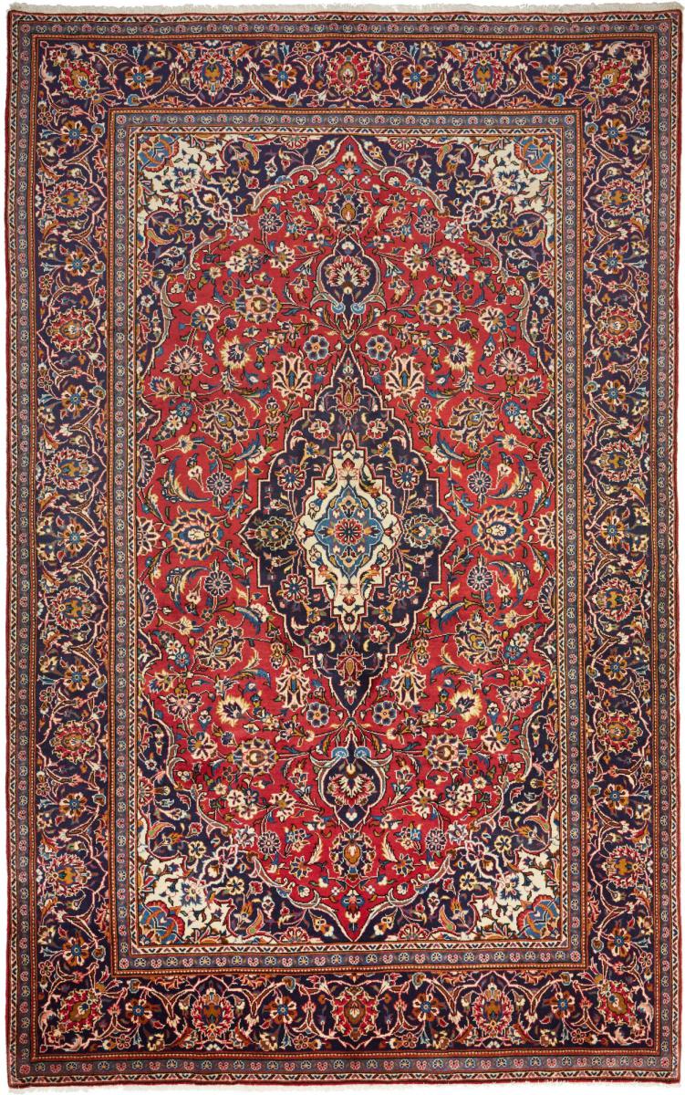Persisk tæppe Keshan 314x195 314x195, Persisk tæppe Knyttet i hånden