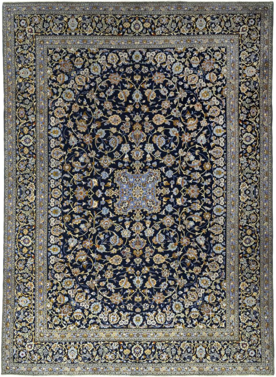 Persian Rug Keshan 13'5"x9'10" 13'5"x9'10", Persian Rug Knotted by hand