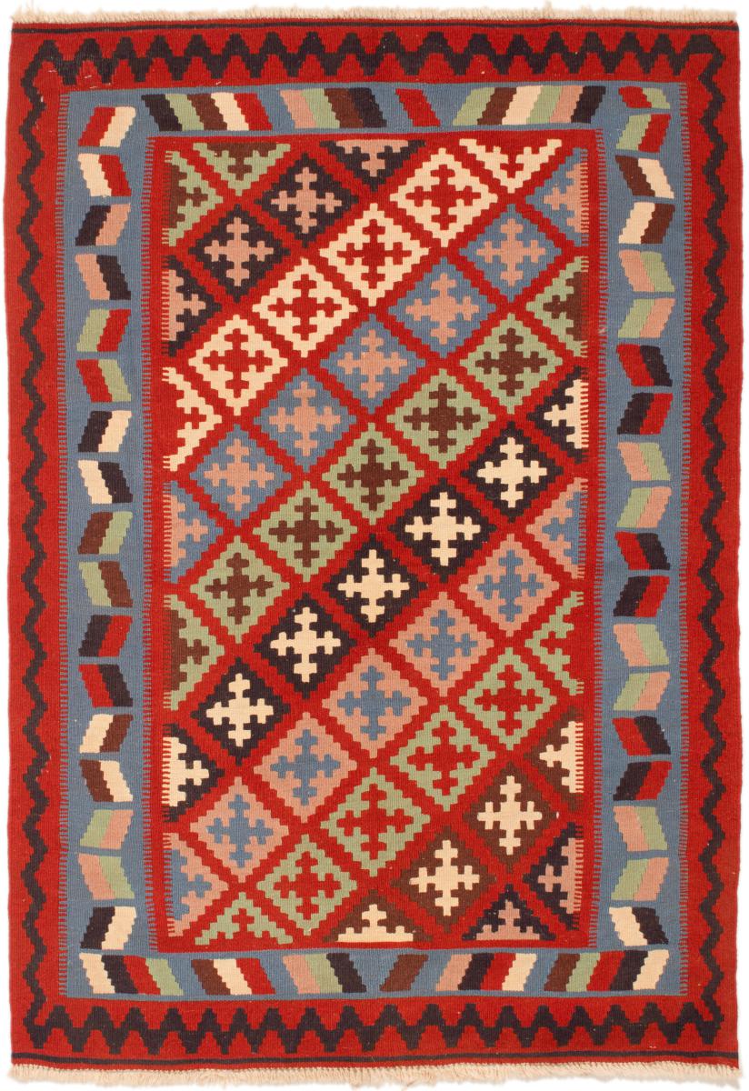 Persisk matta Kilim Fars 156x111 156x111, Persisk matta handvävd 