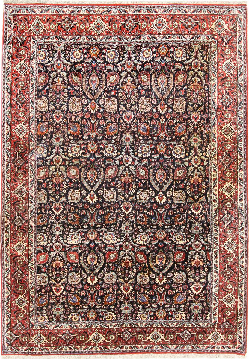 Persian Rug Bidjar 9'5"x6'8" 9'5"x6'8", Persian Rug Knotted by hand