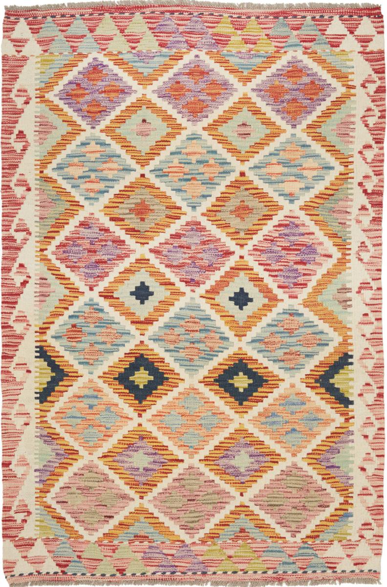 Tapete afegão Kilim Afegão 159x106 159x106, Tapete persa Tecido à mão