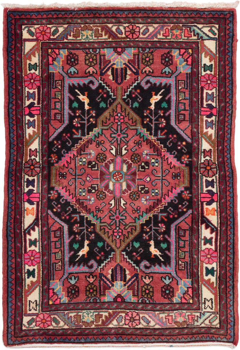 Tapis persan Tuyserkan 117x82 117x82, Tapis persan Noué à la main