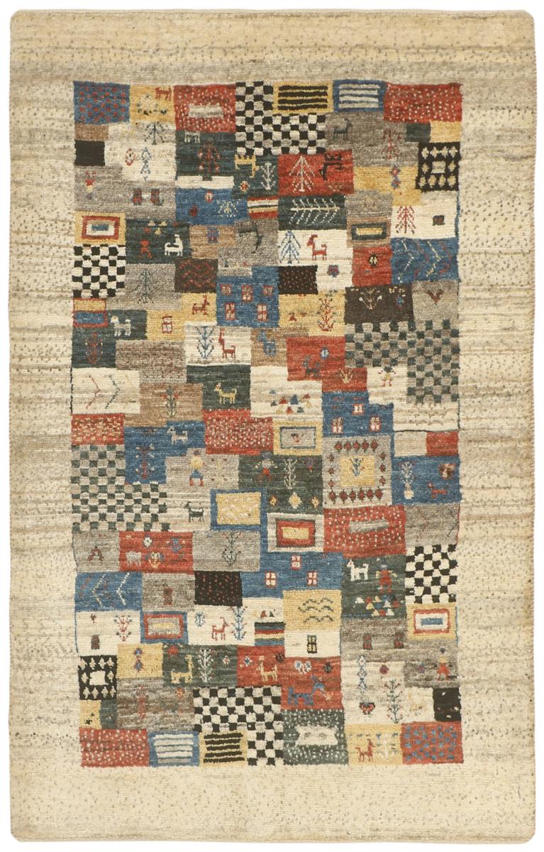 Perzisch tapijt Perzisch Gabbeh Loribaft 4'4"x2'9" 4'4"x2'9", Perzisch tapijt Handgeknoopte