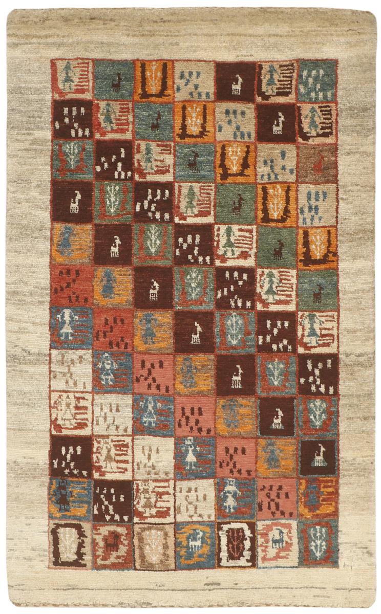 Perzsa szőnyeg Perzsa Gabbeh Loribaft 4'3"x2'7" 4'3"x2'7", Perzsa szőnyeg Kézzel csomózva