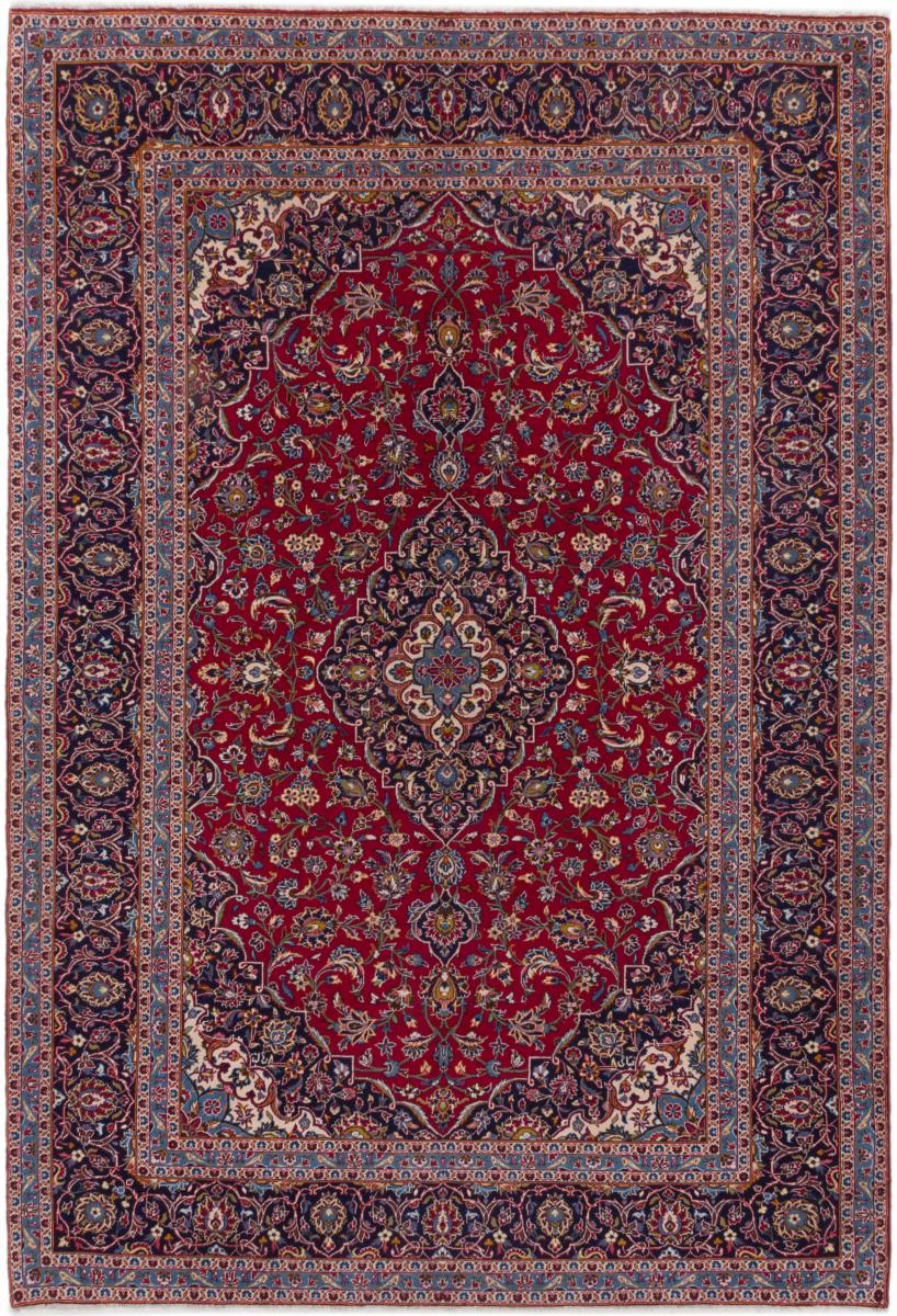 Persian Rug Keshan 355x246 355x246, Persian Rug Knotted by hand