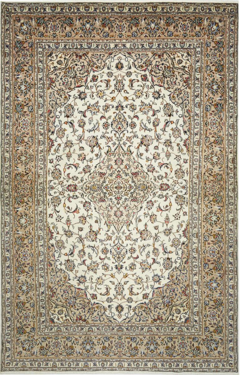 Tapis persan Kashan 311x197 311x197, Tapis persan Noué à la main